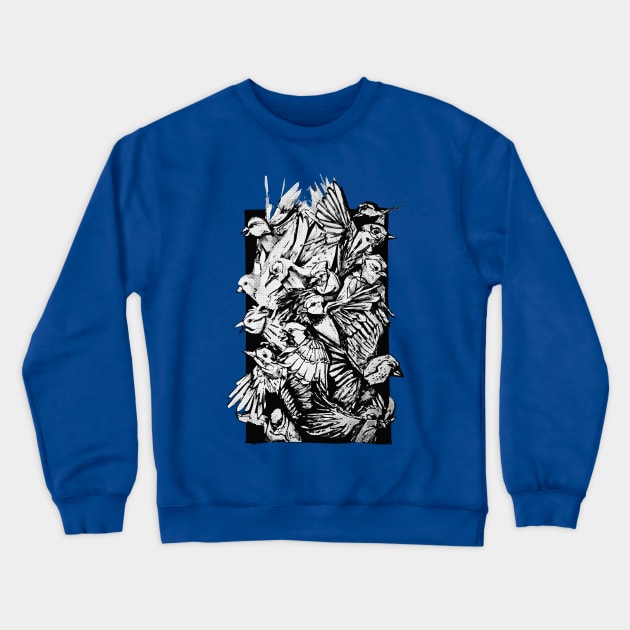 birds Crewneck Sweatshirt by bobyberto